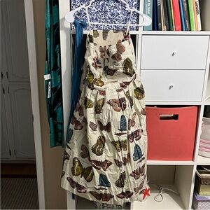 Maeve Multicolor Butterfly Print Dress